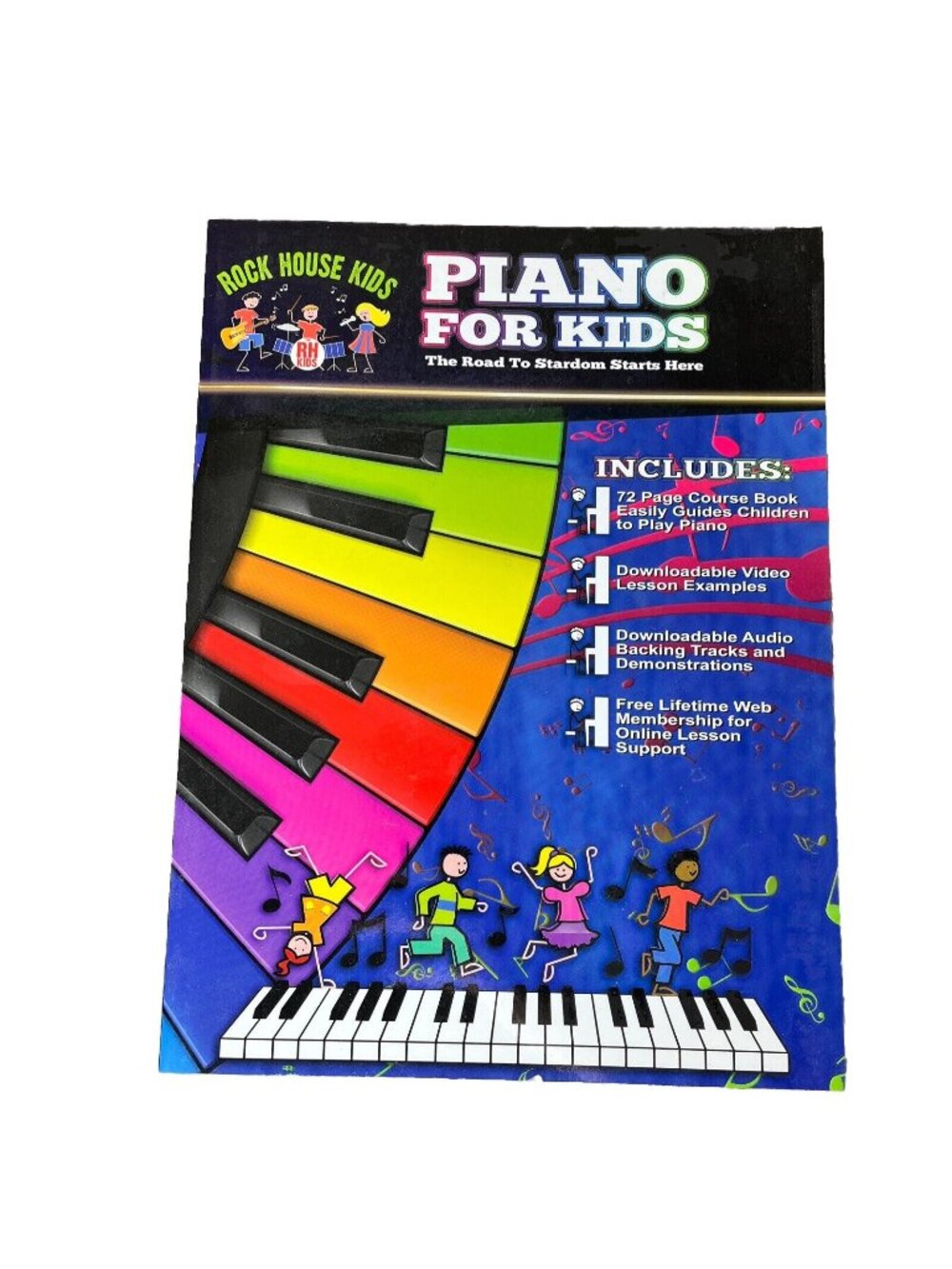 Piano For Kids The Road To Stardom Starts Here Rock House Kids Hal Leonard